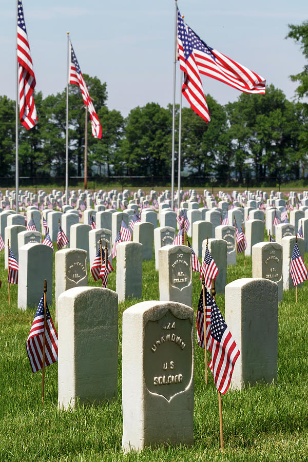 Mound City National Cemetery 6 Photograph by Susan Rissi Tregoning