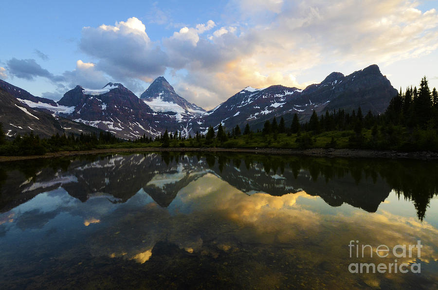 Mountain Photograph - Mount Assiniboine Canada 2 by Bob Christopher