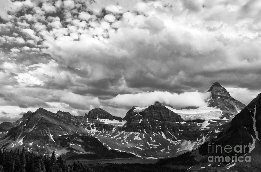 Mountain Photograph - Mount Assiniboine Canada 7 by Bob Christopher