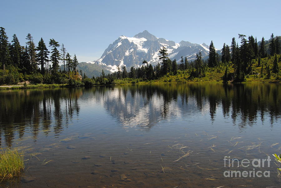 Mount Baker Photograph - Mount Baker, Washington by Beth Erickson Mount Baker Photograph - Mount Baker, Washington by Beth Erickson