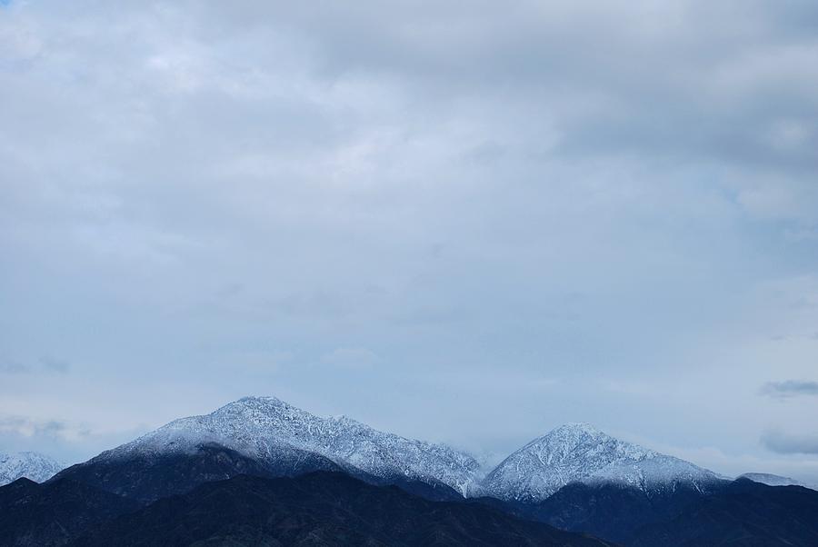 Mountain Photograph - Mount Baldy - Cloudy View 2 by Matt Quest