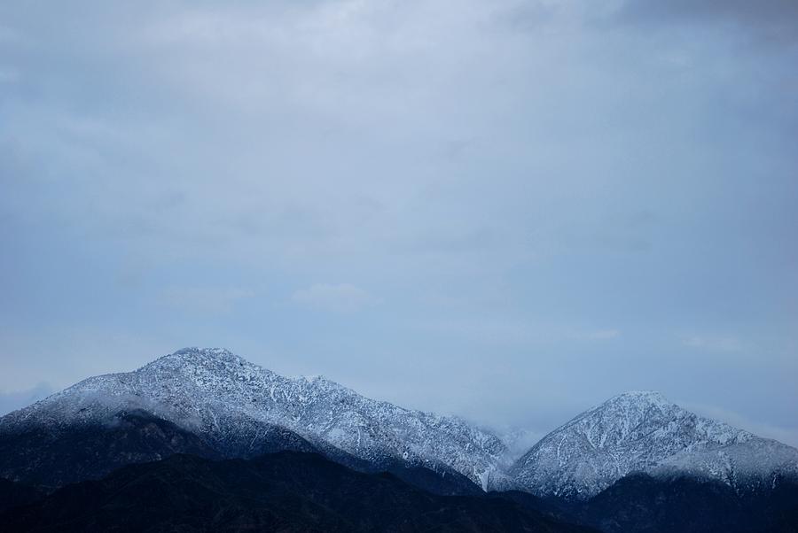 Mountain Photograph - Mount Baldy - Cloudy View by Matt Quest
