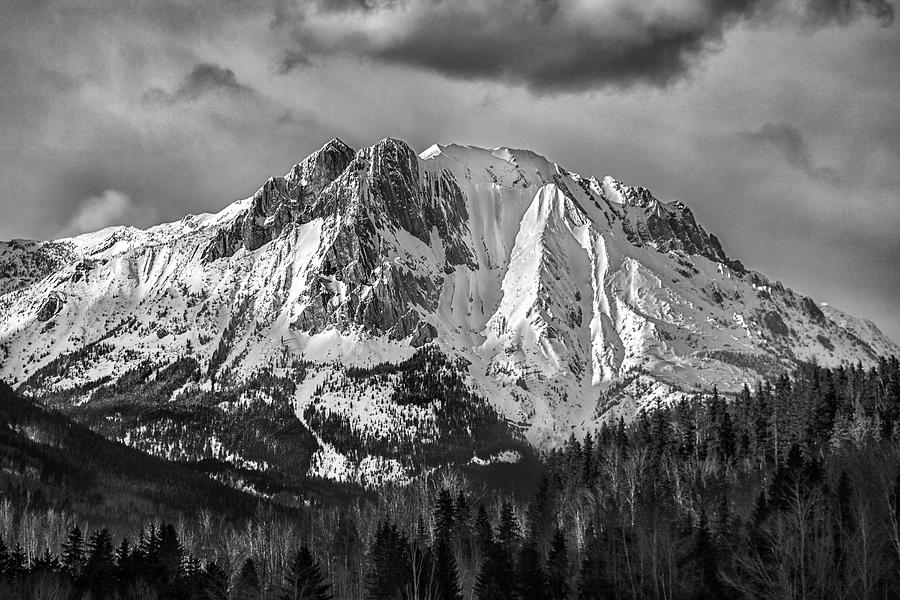 Mount Broadwood Photograph by Geoffrey Ferguson