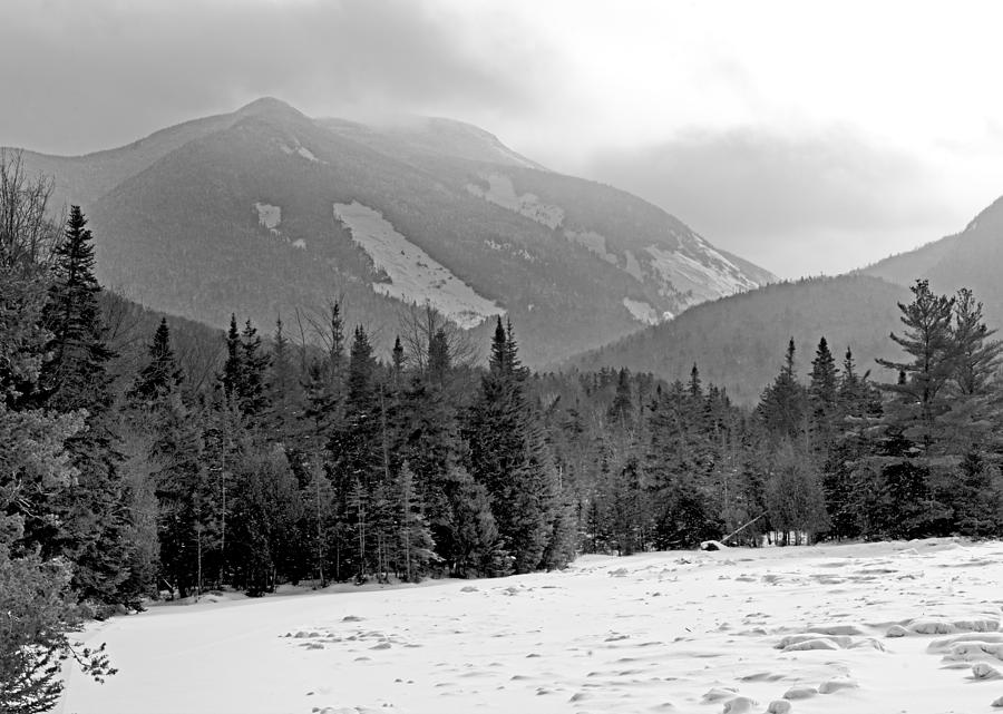 Mount Colden during winter from Marcy Dam in the Adirondack Mountains Photograph by Brendan Reals