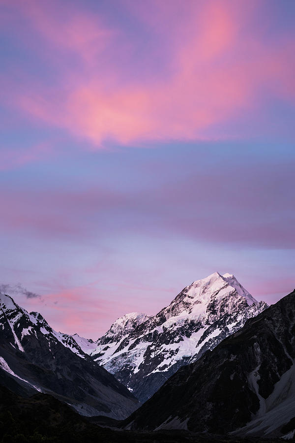 Mount Cook Sunset Photograph