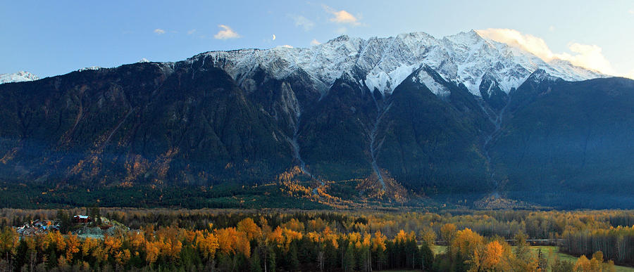 Mount Currie Pemberton in autumn Photograph by Pierre Leclerc Photography