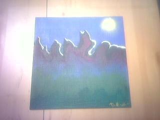 Mount Darnillious Original Painting by Darnillious Designs Mount Darnillious Original Painting by Darnillious Designs