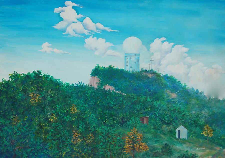 Mount Denham Painting by John Powell