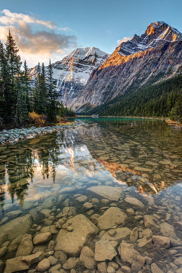 Mount Edith Cavell Sunrise Photograph by Pierre Leclerc Photography