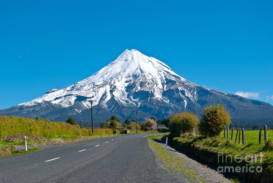 Mount Egmont Taranaki New Zealand Photograph by Yurix Sardinelly