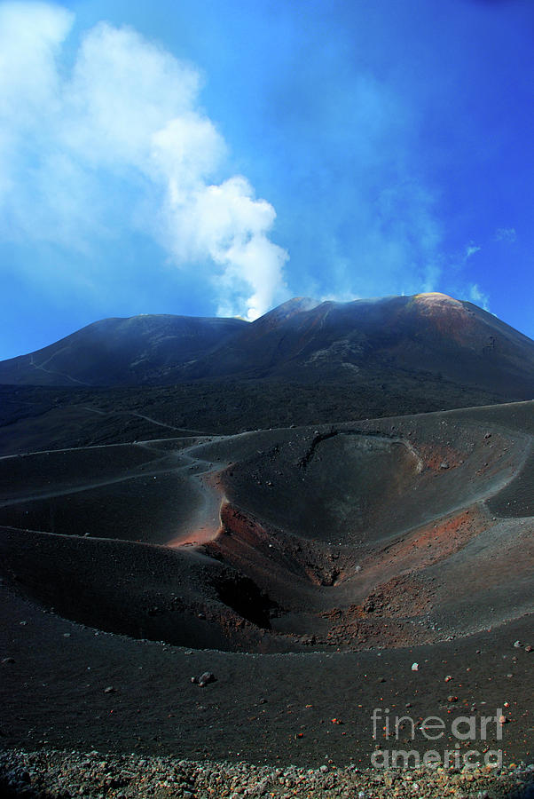 Mount Etna Photograph by Richard Gibb