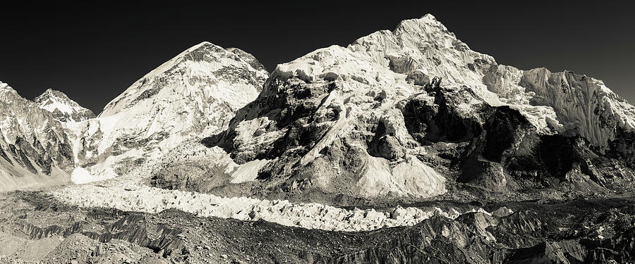 Mount Everest Base Camp Photograph by Owen Weber