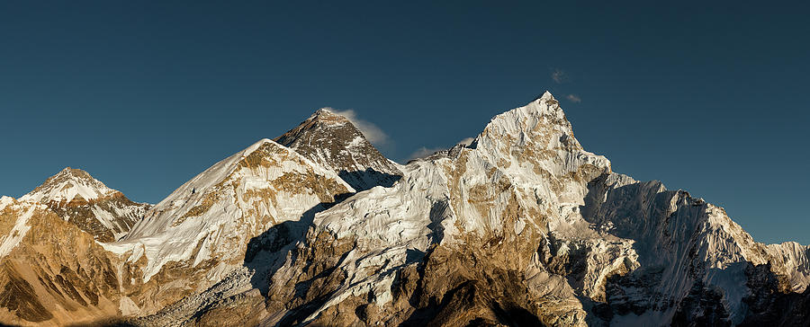 Mount Everest Panorama Photograph by Jose Luis Vilchez