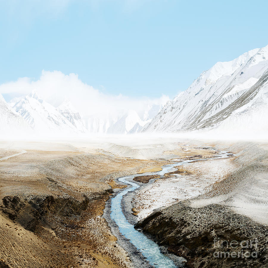 Mount Everest  Photograph by Setsiri Silapasuwanchai