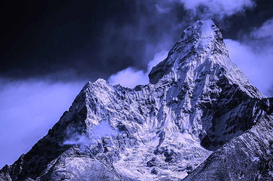 Winter Photograph - Mount Everest by Mountain Dreams