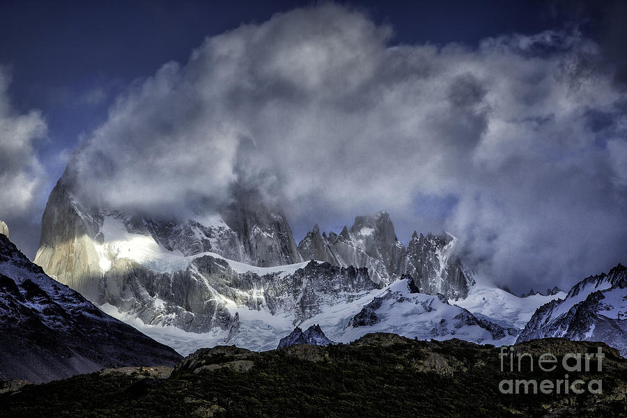 Mountain Photograph - Mount Fitz Roy 7 by Timothy Hacker