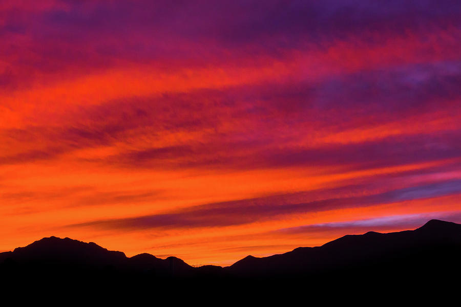 Mount Franklin Purple Sunset Photograph by SR Green