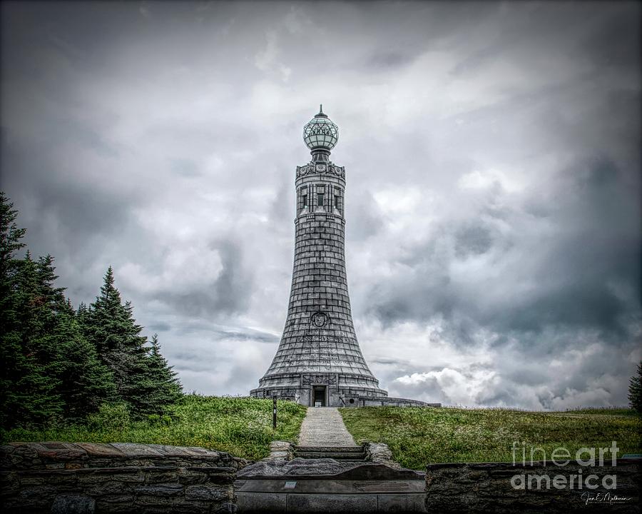 Mount Greylock Veterans Monument - Hdr Photograph