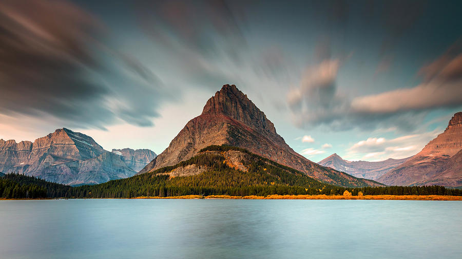 Mount Grinnell in Glacier NP Photograph by Pierre Leclerc Photography