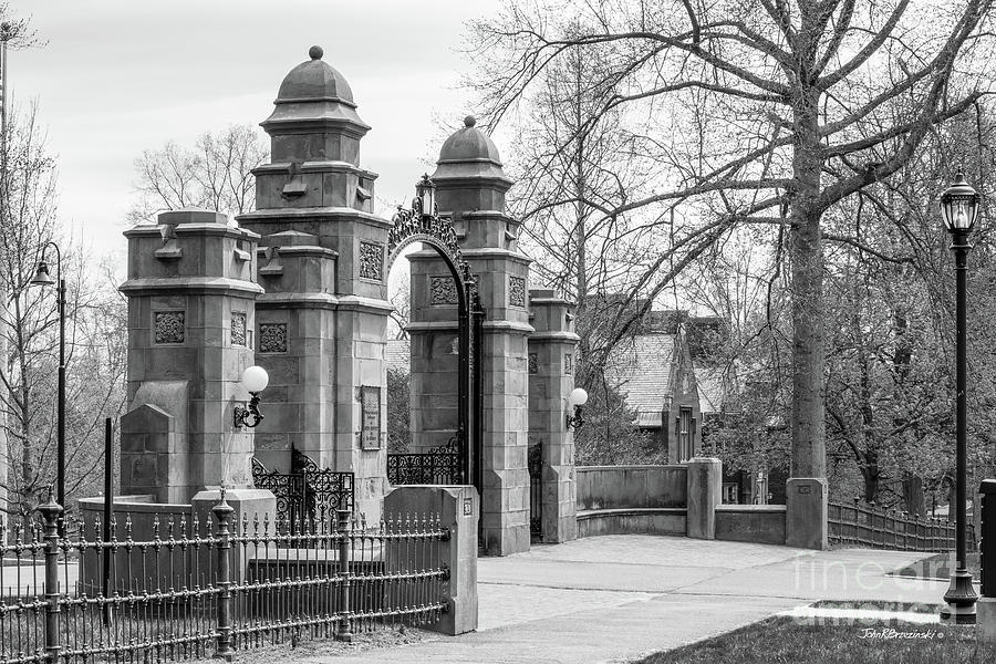 Mount Holyoke College Gate Photograph by University Icons