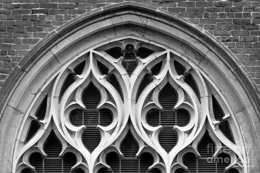 Mount Holyoke College Shattuck Hall Detail Photograph by University Icons
