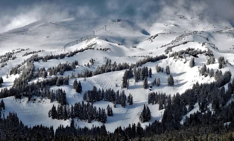 Mountain Photograph - Mount Hood Meadows by Mountain Dreams