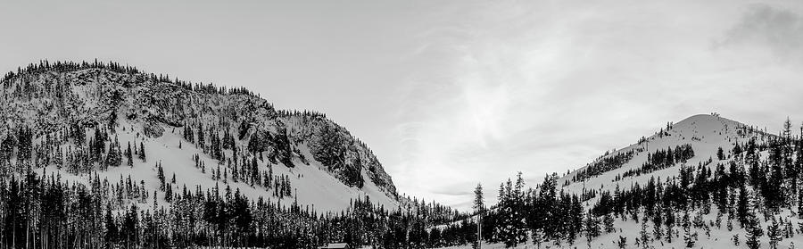 Snowy Mountain Photograph