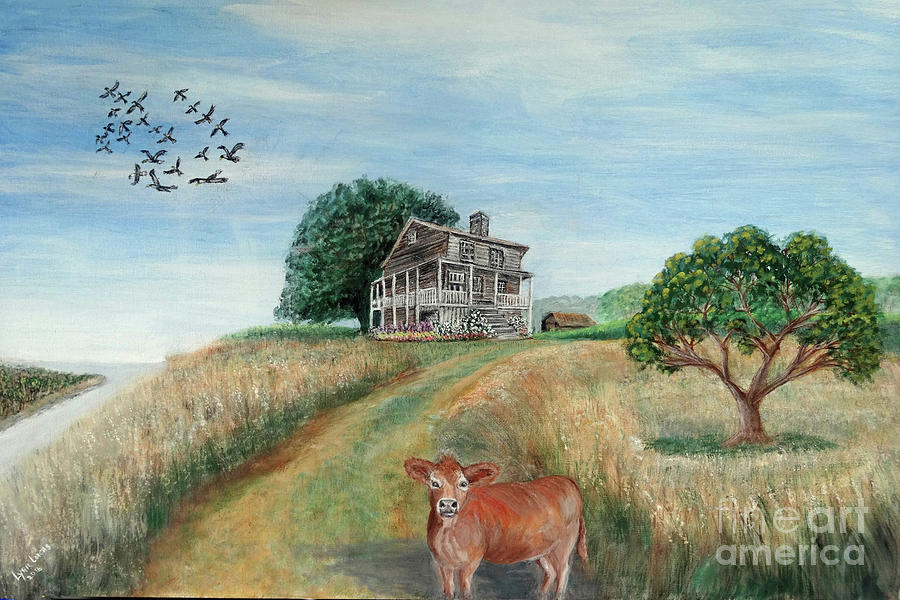 Mount Hope Plantation Painting by Lyric Lucas