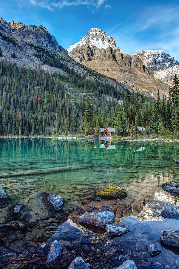 Mount Huber at Lake OHara Photograph by Pierre Leclerc Photography