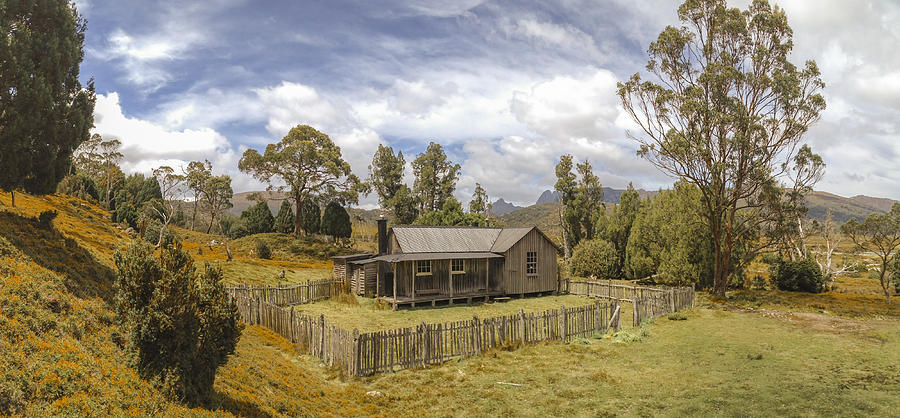 Cabin Photograph - Mount Kate View - Cradle Mountain, Tasmania, Australia by Tony Crehan