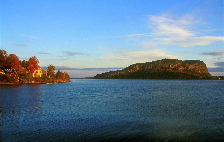 Mount Kineo Moosehead Lake Photograph by John Burk