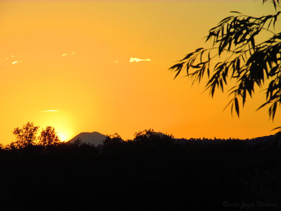 Mount Lassen Sunrise At The Ranch Photograph by Joyce Dickens