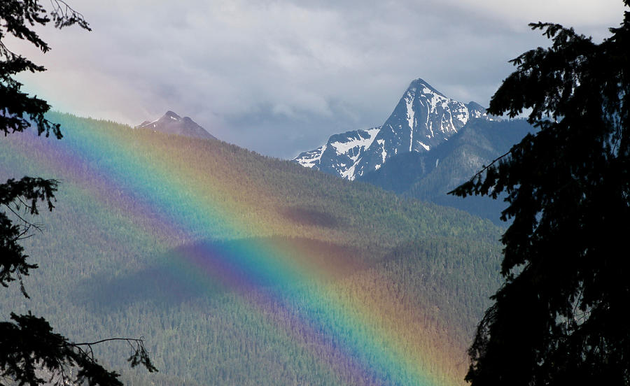 Mount Loki Rainbow Photograph by Cathie Douglas