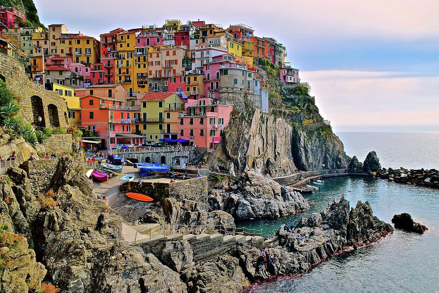 Mount Manarola Photograph by Frozen in Time Fine Art Photography