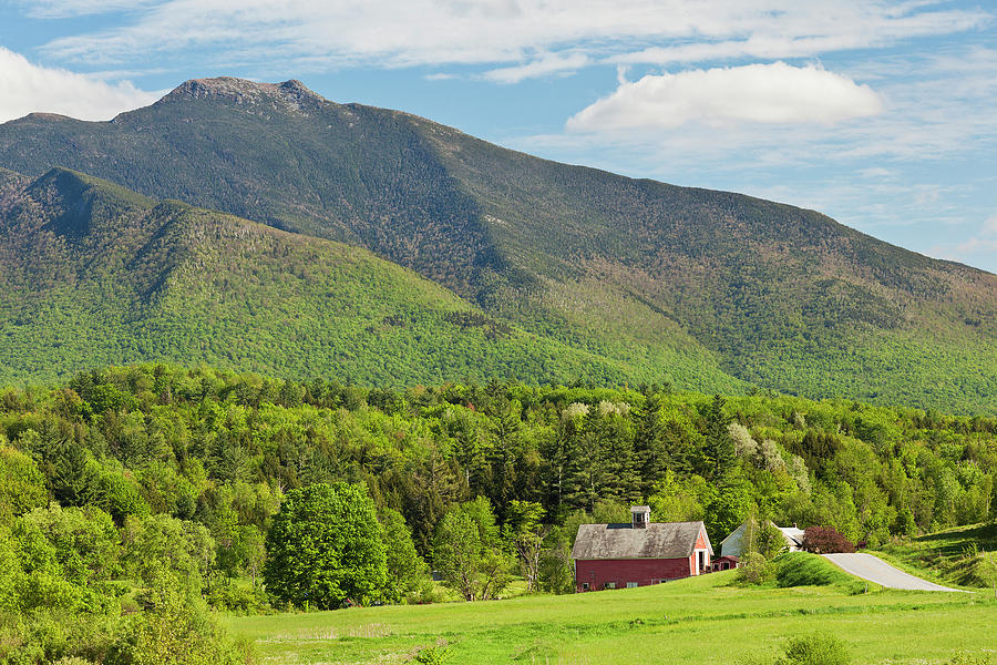 Mount Mansfield Spring View Photograph by Alan L Graham