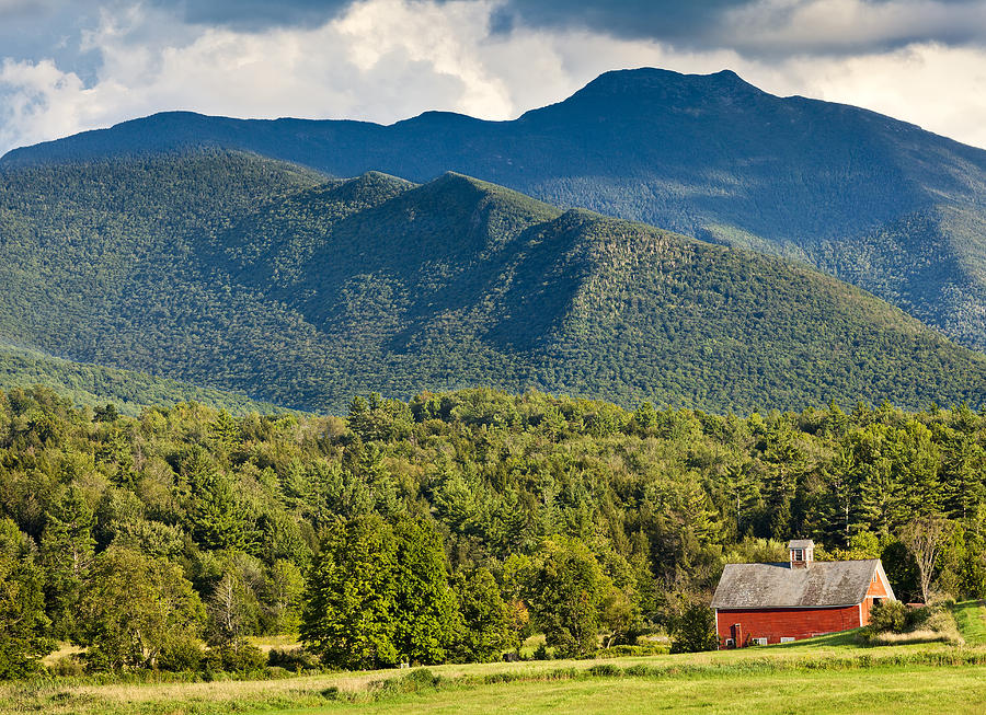 Mount Mansfield Summer Scenic Photograph by Alan L Graham