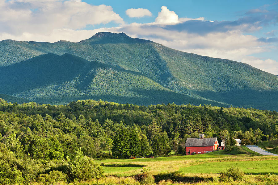 Mount Mansfield Summer View Photograph by Alan L Graham