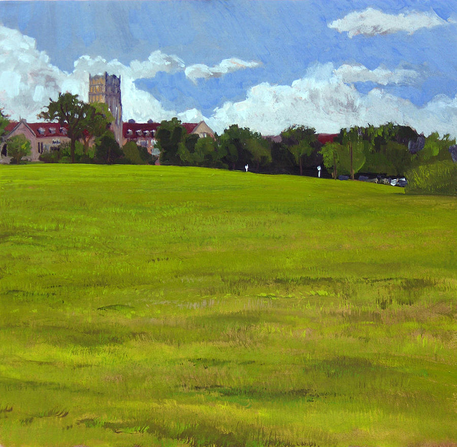 Plein Air Painting - Mount Mary College No.1 by Anthony Sell Plein Air Painting - Mount Mary College No.1 by Anthony Sell