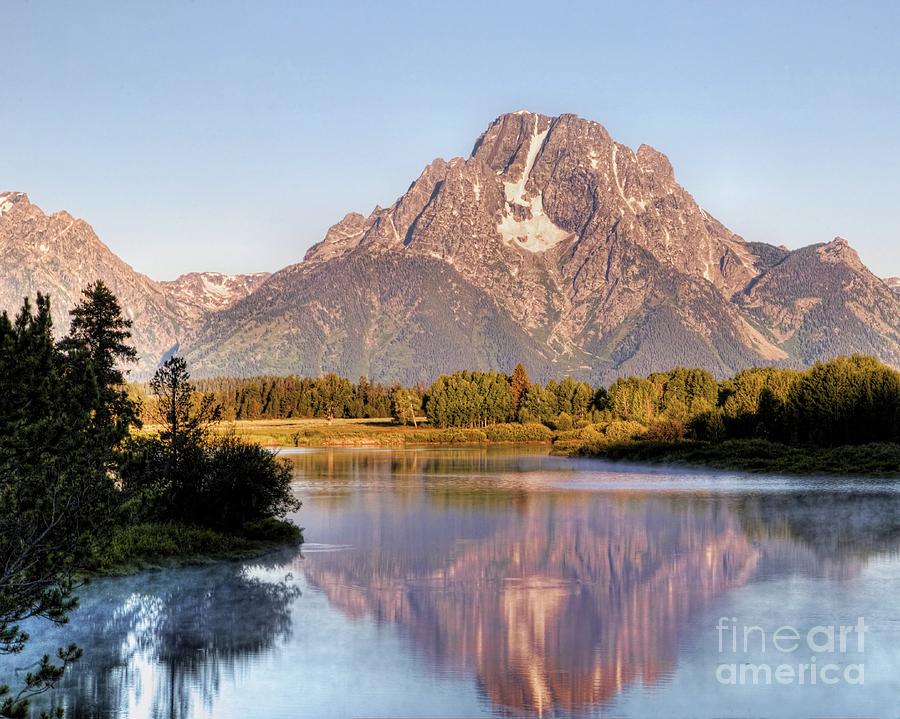 Mount Moran Photograph by Roxie Crouch