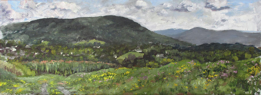 Summer Painting - Mount Nittany by John Sumereau