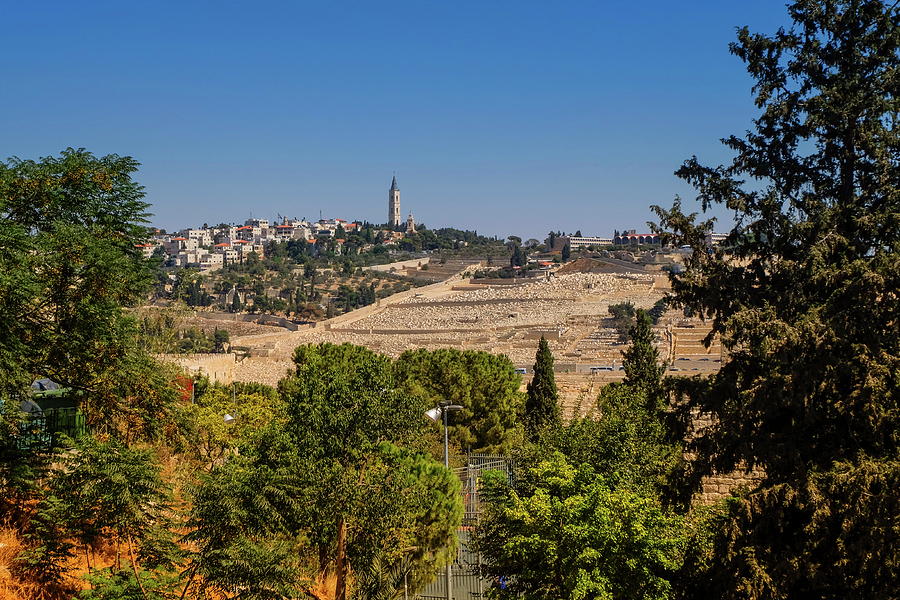 Mount of Olives, Jerusalem, Israel Photograph by Elenarts - Elena Duvernay photo