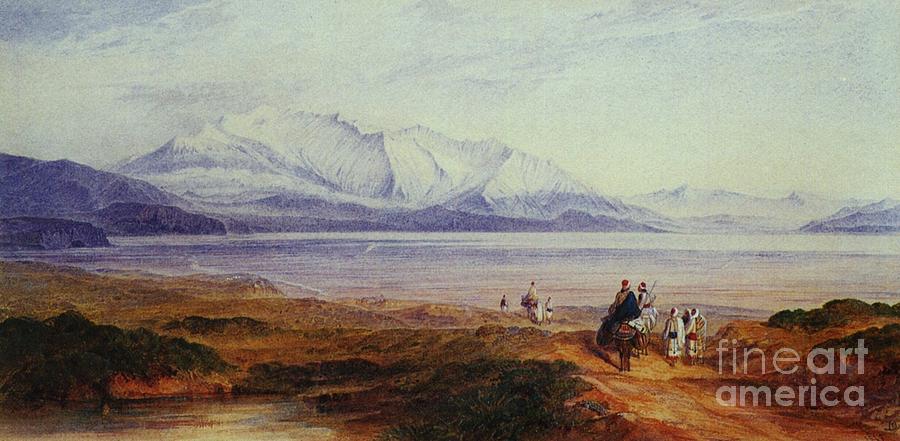 Mount Parnassus with a Group of Travellers Painting by MotionAge ...