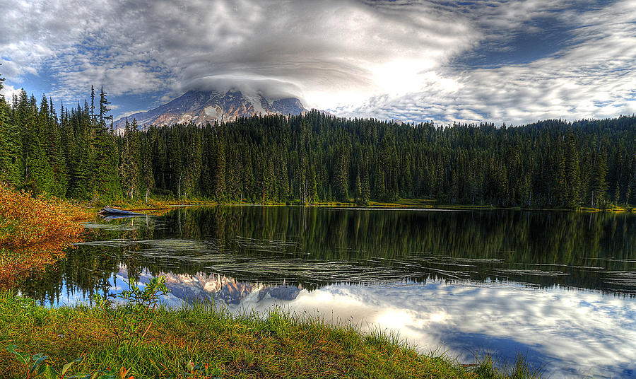 Mount Rainier Photograph by Bob Cournoyer