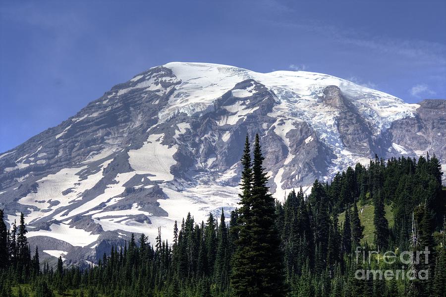Mount Rainier Photograph by Chris Anderson