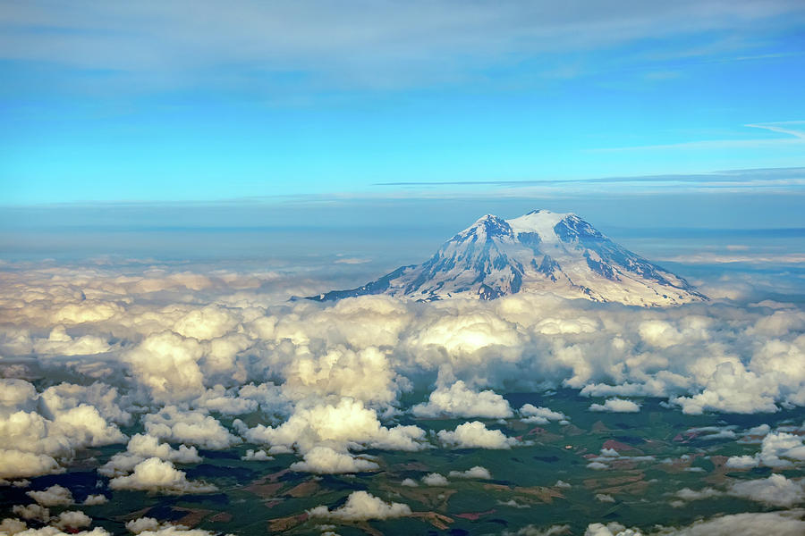 Mount Rainier Photograph by Dan McManus