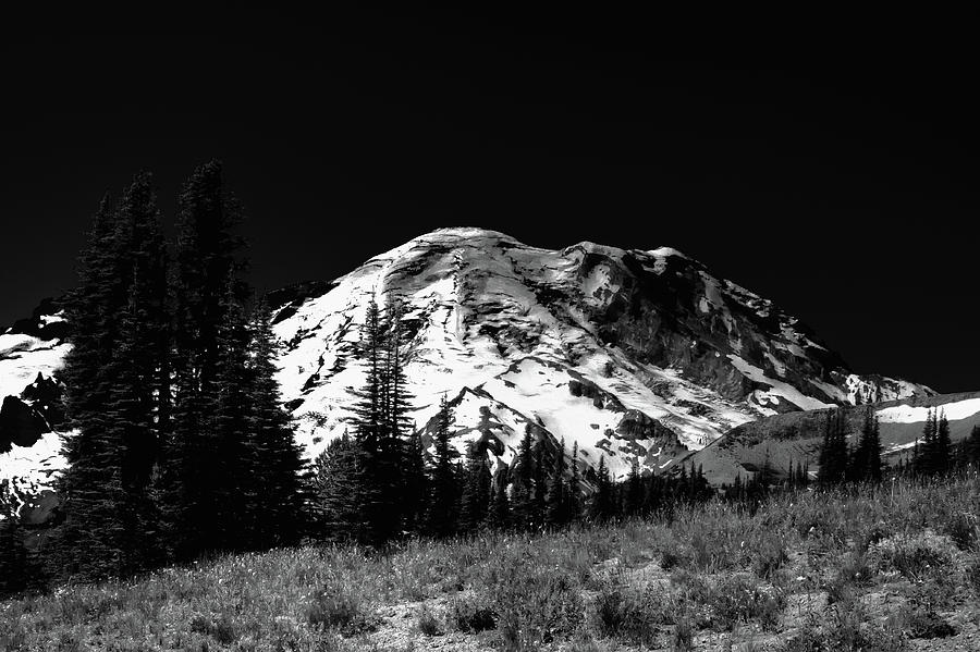Landscape Photograph - Mount Rainier in Washington State by David Patterson
