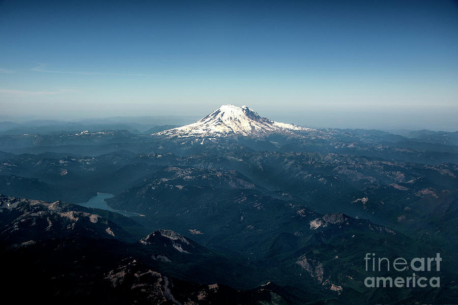 Mug Photograph - Mount Rainier  by Mae Wertz