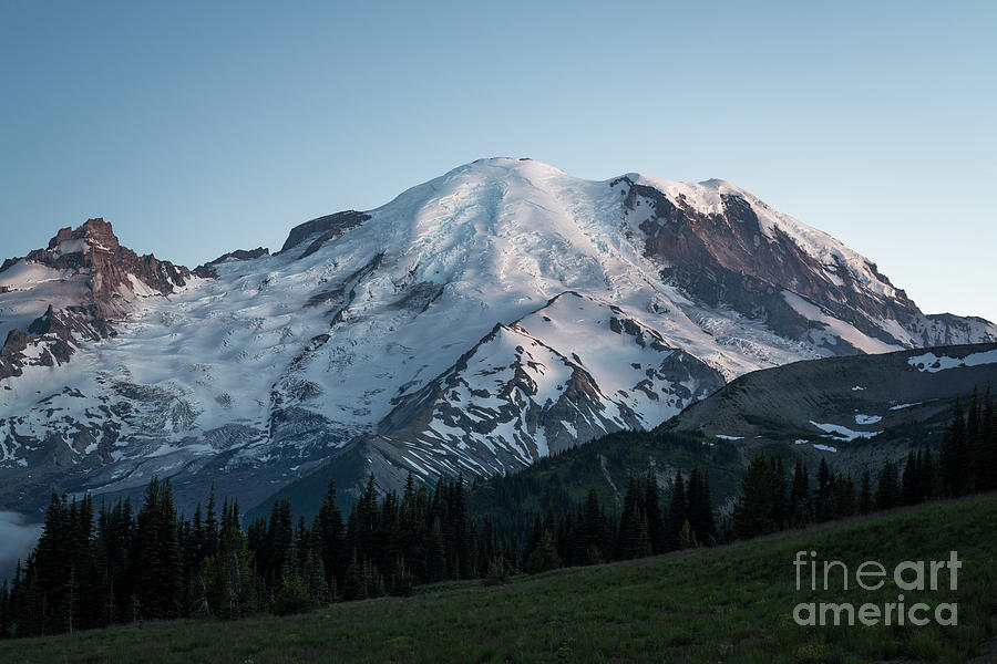 Mount Rainier  Photograph by Michael Ver Sprill