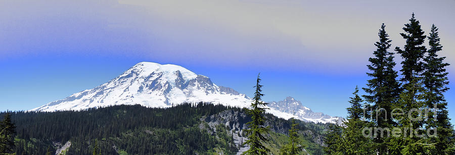 Mount Rainier Panorama Photograph by Scott Cameron