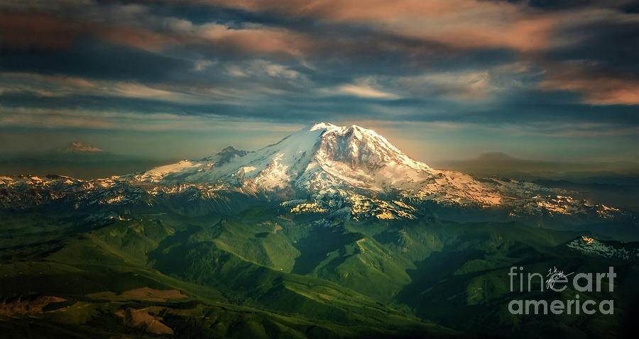 Mount Rainier Photograph by TK Goforth
